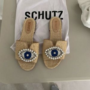 Schultz Evil-eye Sandal (rhinestones)